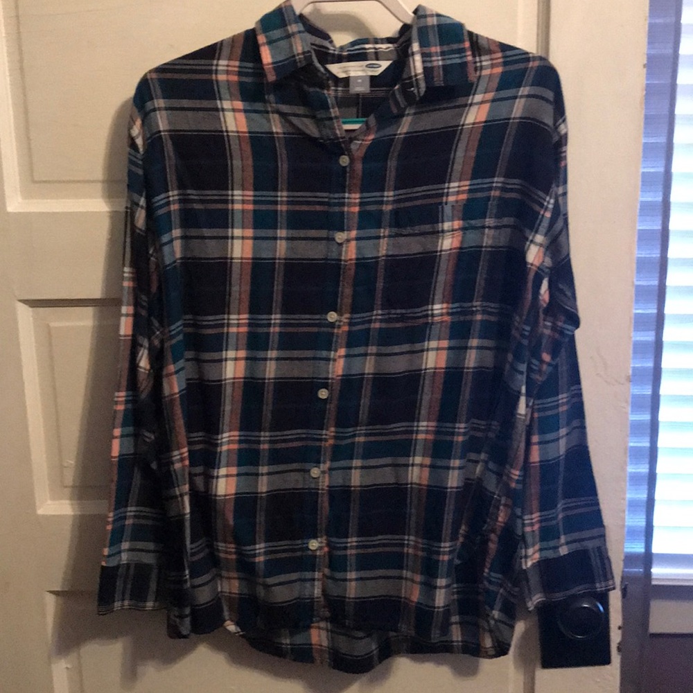 Plaid button up
